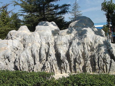 公司環(huán)境中的假山石 自然與人文的和諧融合